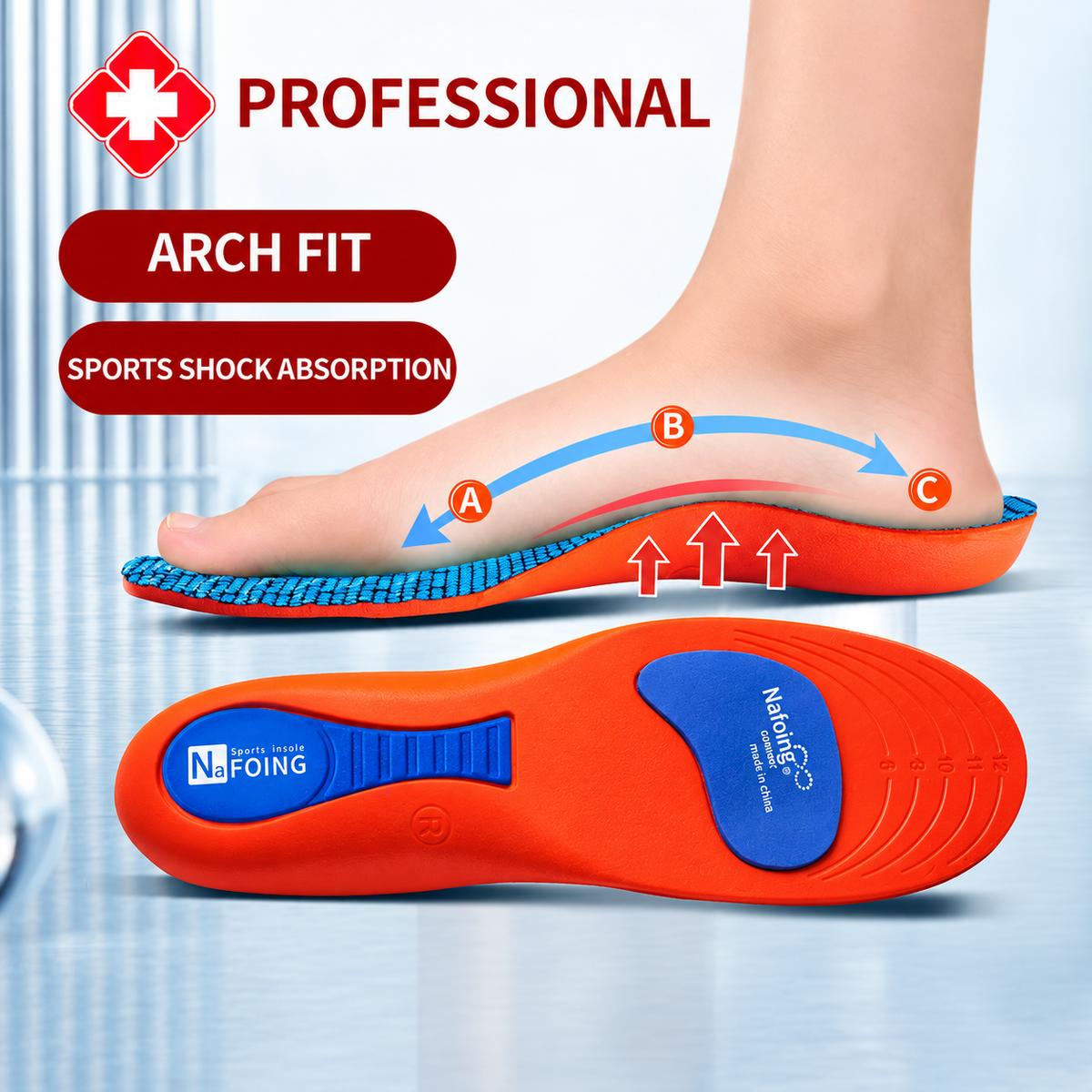 Cushioned Arch Support Insoles