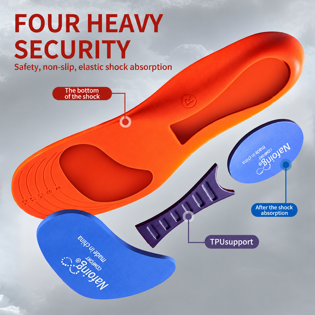 Cushioned Arch Support Insoles