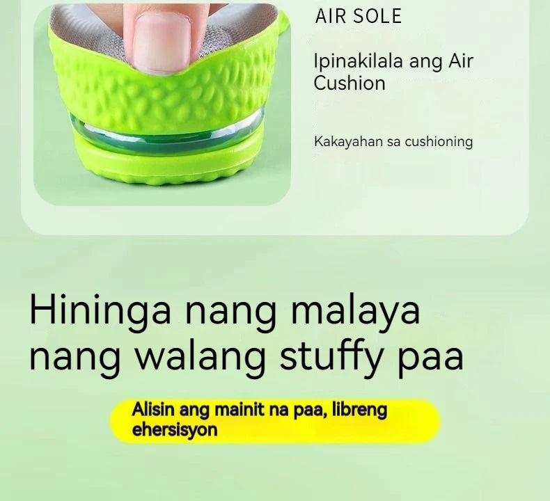 Air-Cushioned Shock-Absorbing Insoles
