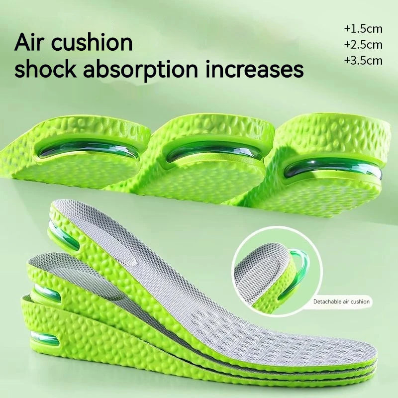 Air-Cushioned Shock-Absorbing Insoles
